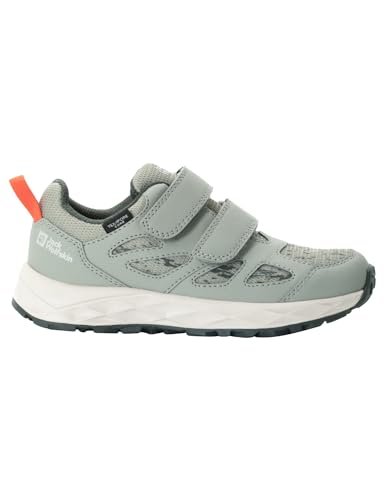 Jack Wolfskin Woodland 2 Texapore Low Vc buty do chodzenia dla dzieci, uniseks, miętowy liść, 29 EU