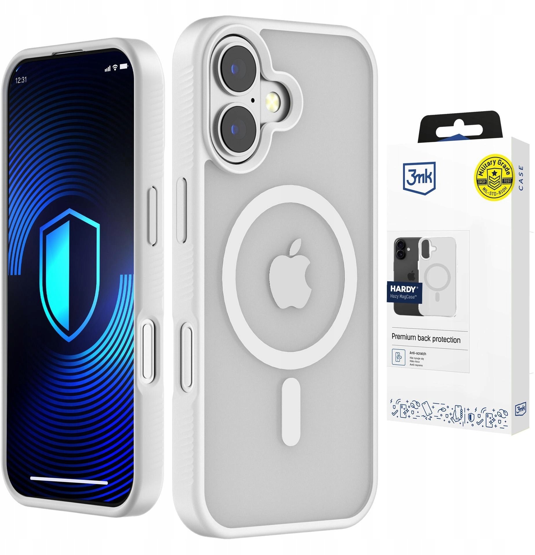 3MK Apple iPhone 17 - 3mk Hardy Hazy MagCase White