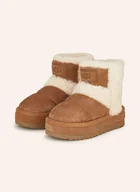 Botki damskie - Ugg Botki Na Platformie Classic Chillapeak braun - UGG - miniaturka - grafika 1