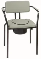 Akcesoria dla osób starszych i niepełnosprawnych - Herdegen NOWY CLUB Fotel toaletowy, sanitarny, 2 kolory (Szary) - miniaturka - grafika 1