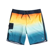 Spodenki męskie - Męskie Szorty BILLABONG 73 FADE PRO BDSH EBYBS00105-GLD – Wielokolorowy - miniaturka - grafika 1