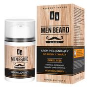 Kremy do twarzy - Men Beard krem pielęgnujący do brody i twarzy 50 ml - miniaturka - grafika 1