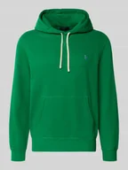Bluzy męskie - Bluza o kroju regular fit z kapturem i wyhaftowanym logo - miniaturka - grafika 1