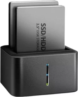 Axagon ADSA-D25 MINI stacja dokująca USB 3.2 Gen 1 (HDD/SSD CLONE) - WYPRZEDAŻ - ostatnie sztuki tego produktu. Nie zwlekaj - Obudowy i kieszenie na dyski twarde - miniaturka - grafika 1