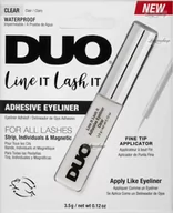 Sztuczne rzęsy i akcesoria - DUO - Line It Lash It - Adhesive Eyeliner - Klej do rzęs i eyeliner - Clear - Wodoodporny - 3,5 g - miniaturka - grafika 1