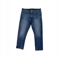 Spodnie męskie - Jeansowe spodnie męskie LUCKY BRAND 410 FIT 34/30 - miniaturka - grafika 1