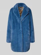 Płaszcze męskie - Płaszcz z obszyciem ze sztucznego futra - miniaturka - grafika 1