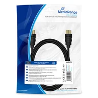 Kable - MediaRange MRCS210 kabel HDMI 2 m HDMI Typu A (Standard) Czarny - miniaturka - grafika 1