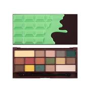 Pudry do twarzy - Makeup Revolution cienie do powiek palety i Heart Makeup Mint Chocolate 30045 - miniaturka - grafika 1