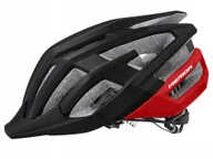 Kaski rowerowe - Kask Rowerowy Merida Buzz black red M 54-58cm - miniaturka - grafika 1