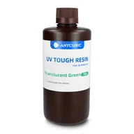 Filamenty i akcesoria do drukarek 3D - Żywica do drukarki 3D - Anycubic UV Tough Resin 1L - Translucent Green - miniaturka - grafika 1