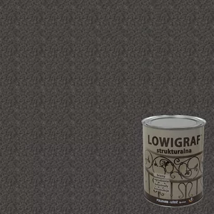 Polifarb Łódź Łódź Lowigraf grafitowa strukturalna 5l 956324 - Farby do metalu - miniaturka - grafika 1