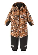 Kombinezony dla dzieci - REIMA kombinezon dla dziecka zimowy Kurikka brązowy - miniaturka - grafika 1