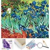 Malowanie po numerach - Irysy. Van Gogh Malowanie Po Numerach - miniaturka - grafika 1