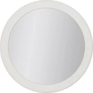 Szafki łazienkowe - Lustro łazienkowe okrągłe białe 70cm FINEA - miniaturka - grafika 1