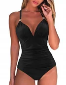 Stroje kąpielowe - JEDNOCZ����CIOWY STR��J K��PIELOWY WYSZCZUPLAJ��CY S - miniaturka - grafika 1