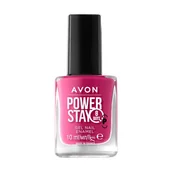 Lakiery do paznokci - Avon Power Stay Supertrwały żelowy lakier do paznokci - Fail-Proof Fuchsia - miniaturka - grafika 1
