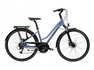 Rowery - Rower trekkingowy KROSS TRANS 4.0 rozmiar L Niebieski - miniaturka - grafika 1