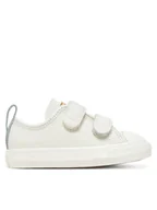 Buty dla dziewczynek - Converse Trampki Chuck Taylor All Star Gold Easy-On A13793C Écru - miniaturka - grafika 1