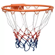 Koszykówka - Obręcz do koszykówki, pomarańczowa, 39 cm, stalowa - miniaturka - grafika 1