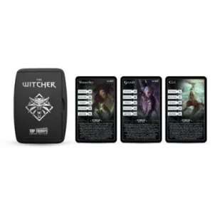 TOP TRUMPS The Witcher - Gry planszowe - miniaturka - grafika 1