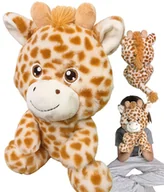 Maskotki i pluszaki - Maskotka Pluszowa ŻYRAFA ZOO Przytulanka Pluszak Zwierzątko Safari 24x20x15 - miniaturka - grafika 1