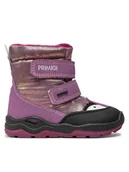 Buty dla dziewczynek - Primigi Śniegowce 6861300 S GORE-TEX Różowy - miniaturka - grafika 1