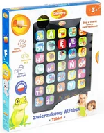 Zabawki interaktywne dla dzieci - Dumel Tablet zwierzakowy alfabet - miniaturka - grafika 1