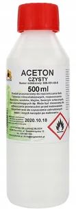 Aceton Czysty Techniczny Zmywacz Odtłuszcza 500ml - Środki i akcesoria czyszczące do komputerów - miniaturka - grafika 2