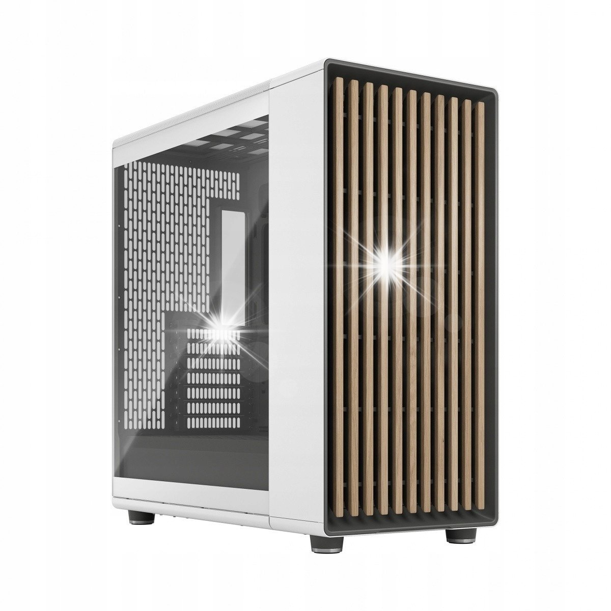 Obudowa komputerowa Fractal Design North XL TG Clear Midi Tower ATX Biała