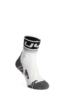 Skarpety termoaktywne - Skarpety do biegania UYN Runner's One Short Socks - white/black - miniaturka - grafika 1