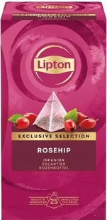 Lipton Exclusive Selection Rosehip 25 piramidek LIP.H.ROS.25 - Herbata - miniaturka - grafika 1