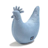 Poduszki do karmienia - Velvet Collection Kura Babci Dany Poduszka Do Karmienia Wind Blue La Millou - miniaturka - grafika 1