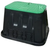 Inne akcesoria do nawadniania - Skrzynka zaworowa prostokątna z zamknięciem na śrubę (VBA02674) - miniaturka - grafika 1