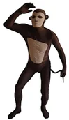 Body - Aniler Zentai Męskie i damskie body ze spandeksu na całe ciało, Małpa, M - miniaturka - grafika 1