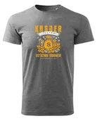 Koszulki i topy damskie - Koszulka dla Kasjera Ostatnie ogniwo podwyżki płac Szary XXL - miniaturka - grafika 1