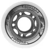 Akcesoria do skatingu - Kółka do łyżworolek NILS EXTREME PU 82A 64 x 24 Przezroczysty - miniaturka - grafika 1