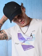 Czapki męskie - 4F Czapka z daszkiem strapback męska - czarna S/M (58cm) - miniaturka - grafika 1