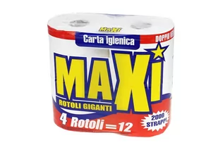 Papier toaletowy MAXI GOLD 4 małe rolki - Ręczniki papierowe - miniaturka - grafika 1