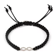 Bransolety męskie - Bransoletka męska nieskończoność BA3607 - miniaturka - grafika 1