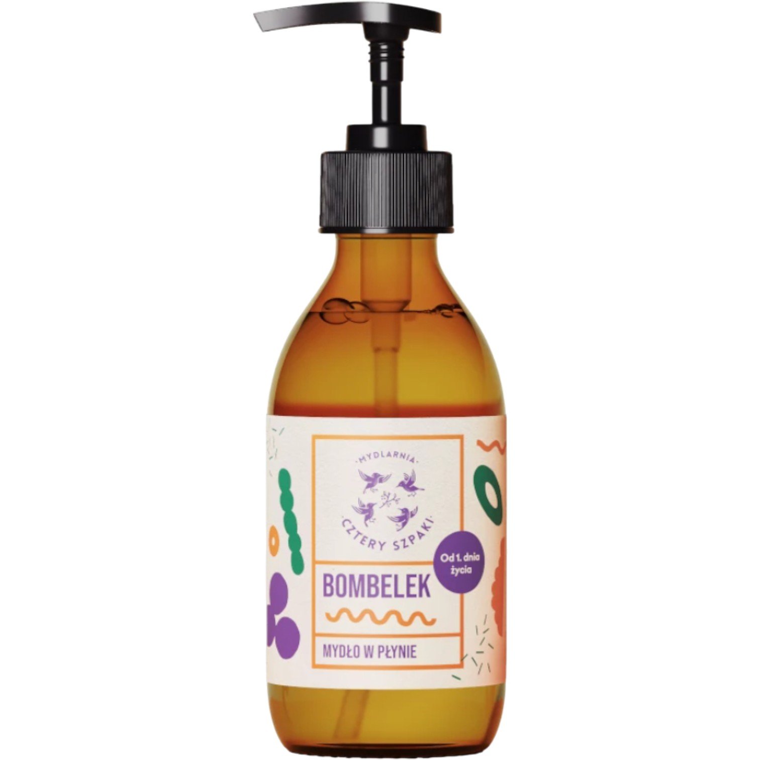 Mydlarnia Cztery Szpaki Mydło w płynie Bombelek, Lawenda i koperek