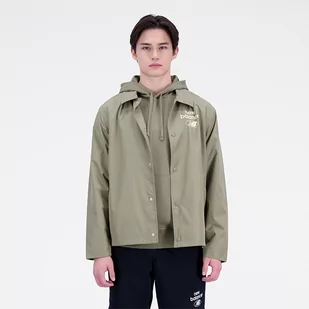 Kurtka męska New Balance MJ31531CGN  zielona - Kurtki męskie - miniaturka - grafika 1