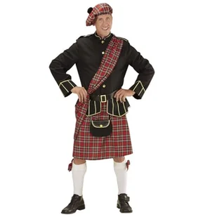 WIDMANN MILANO PARTY FASHION - Kostium Szkota, kurtka, spódnica / kilt, Szkocja, karnawał - Spódnice - miniaturka - grafika 1