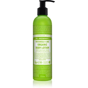 Dr. Bronner’s Patchouli & Lime intensywnie regenerujące mleczko do ciała 240 ml - Balsamy i kremy do ciała - miniaturka - grafika 1