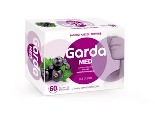 Garda Med, smak czarnej porzeczki, 60 pastylek do ssania Duży wybór produktów | Dostawa kurierem DHL za 8.90zł !!!| Szybka wysyłka do 2 dni roboczych! | 9089260 - Przeziębienie i grypa - miniaturka - grafika 1