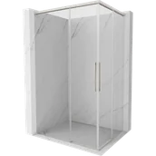 Kabiny prysznicowe - Mexen Rox Duo kabina prysznicowa rozsuwana 95 x 85 cm, transparent, nikiel szczotkowany - 8C2D-095-085-97-00 - miniaturka - grafika 1