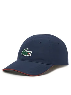 Lacoste Czapka z daszkiem RK6388 Granatowy - Czapki i chusty sportowe męskie - miniaturka - grafika 1