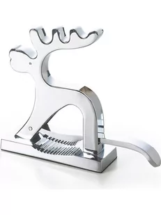 Trendy Kitchen by EXCÉLSA Dziadek "Renald" w kolorze srebrnym do orzechów - (S)22,5 x (W)15 cm - Pozostałe akcesoria kuchenne - miniaturka - grafika 1