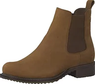 Botki damskie - Tamaris Damskie sztyblety 1-25422-29, czarne, 43 EU - miniaturka - grafika 1