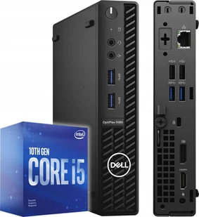 Komputer Dell Optiplex 3080 Tiny Intel Core i5 16GB DDR4 1000GB SSD Windows 11 - Elektronika OUTLET - miniaturka - grafika 1